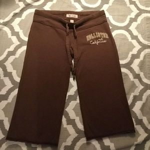 Capri sweat pants